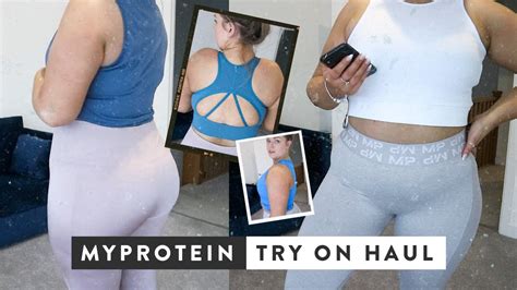 MyProtein Clothing Try On Haul 2020 | Curve Activewear Fashion - YouTube