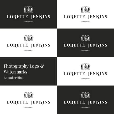 Photography Logo & Watermarks – MasterBundles