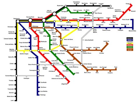 Porto Airport Metro Map