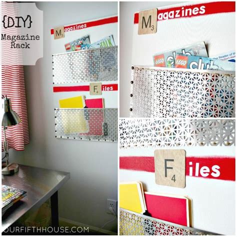 20 DIY Magazine Rack Projects