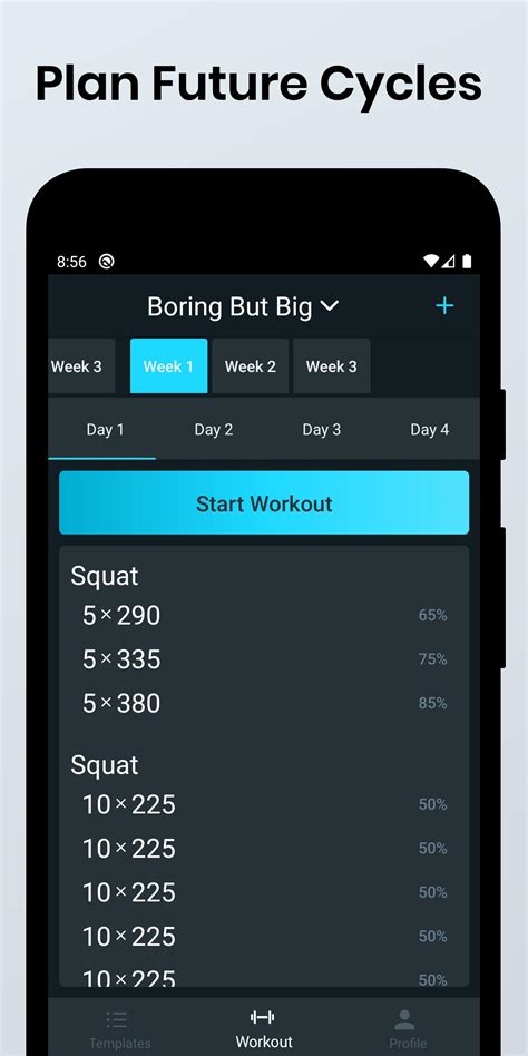 Wendler's 5/3/1 Workout Log - Ultimate 531 for Android - APK Download