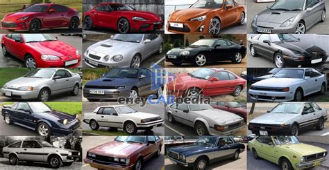 All Toyota Coupé Models - encyCARpedia