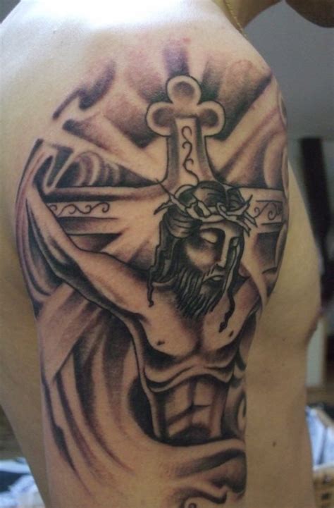 Los Mejores Tatuajes De Cristo En La Cruz Decimos que puede sorprender ...