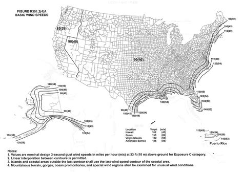 Asce 7 Wind Map | Zip Code Map