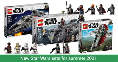 3 new LEGO Star Wars sets from The Mandalorian for summer 2021 unveiled ...