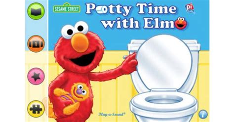 Potty Time with Elmo App Review | Common Sense Media