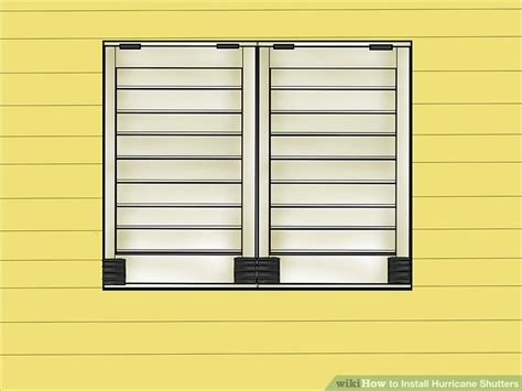 3 Ways to Install Hurricane Shutters - wikiHow