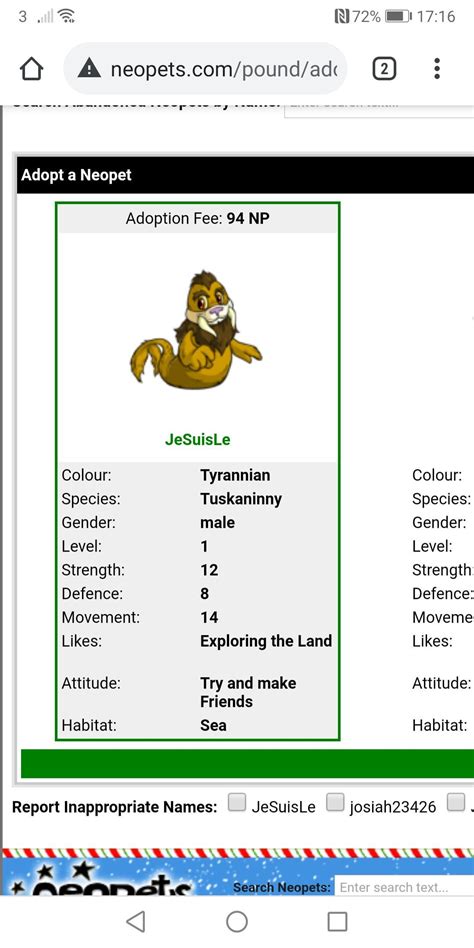 Tyrannian pets : r/neopets