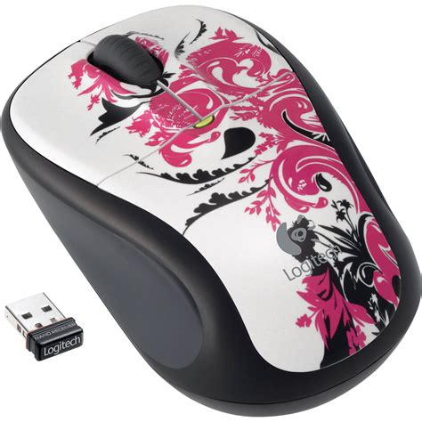 Logitech M305 Wireless Mouse - Floral Spring 910-002465 B&H