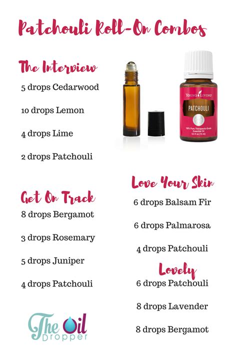 patchouli-roll- on-recipes | Essential oil blends roller, Essential oil perfumes recipes ...