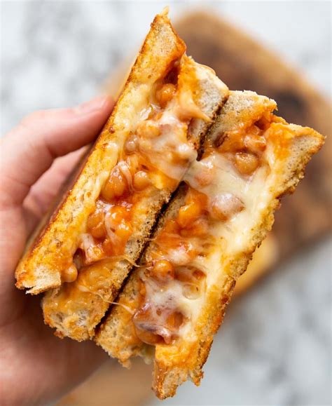 Toasted Baked Bean Sandwich | Something About Sandwiches