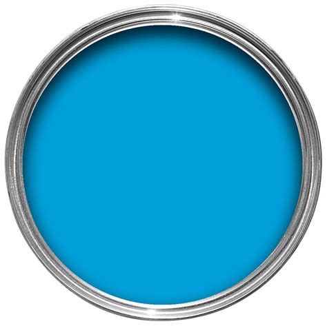 Dulux Striking cyan Matt Emulsion paint 1.25 L | Departments | DIY at B&Q