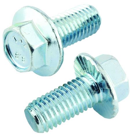 Everbilt M10-1.5 x 70 mm Zinc Hex Head Metric Flange Bolt-840168 - The Home Depot