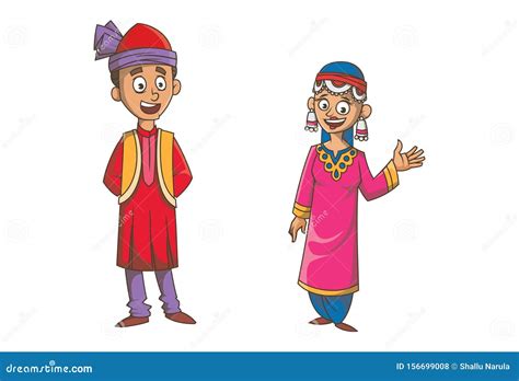 Culture Of Kashmir Vector Illustration | CartoonDealer.com #39715020