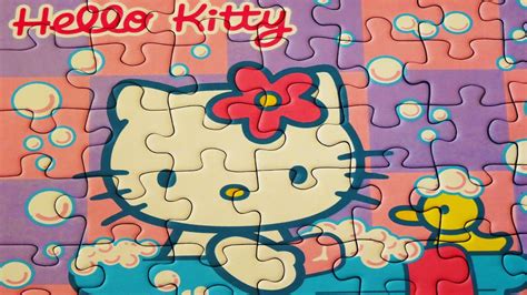 HELLO KITTY Puzzle Games Ravensburger Rompecabezas Play Jigsaw Puzzles Learning Kids Toys Yapboz ...