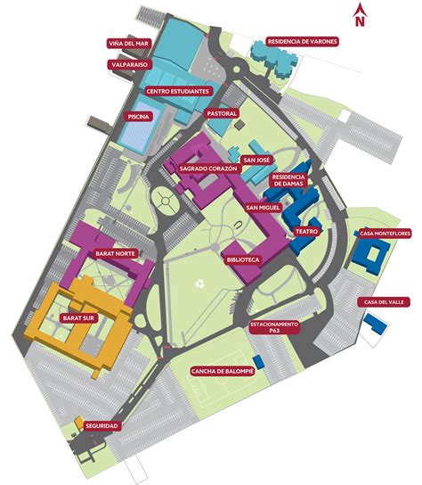 Mapa del Campus | Universidad del Sagrado Corazón