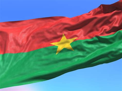 Premium Photo | Burkina faso of flag