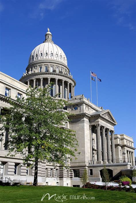 Idaho State Capitol Building Wallpaper Mural by Magic Murals