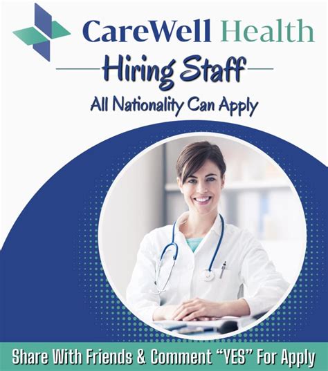 Worldwide - Hospital Jobs on LinkedIn: CareWell Health Medical Center ...