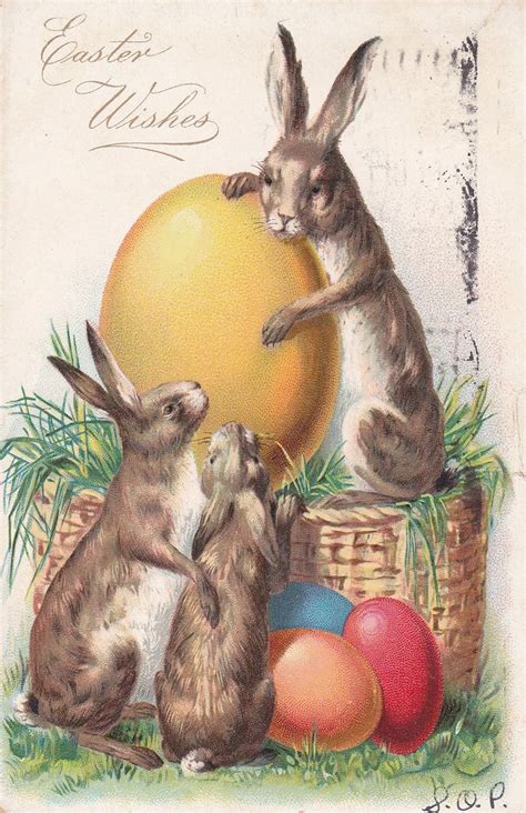 828 best Vintage Easter images on Pinterest | Vintage easter, Easter greeting and Easter card