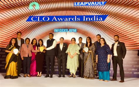 Infosys BPM wins big at TISS LeapVault CLO Awards India 2022 | Infosys BPM