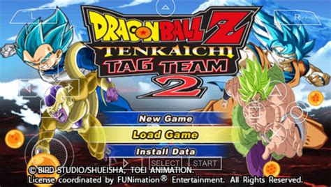 DBZ Tenkaichi Tag Team 2 PPSSPP Download - EvolutionofGames