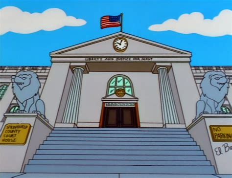 Springfield County Court House | Simpsons Wiki | Fandom