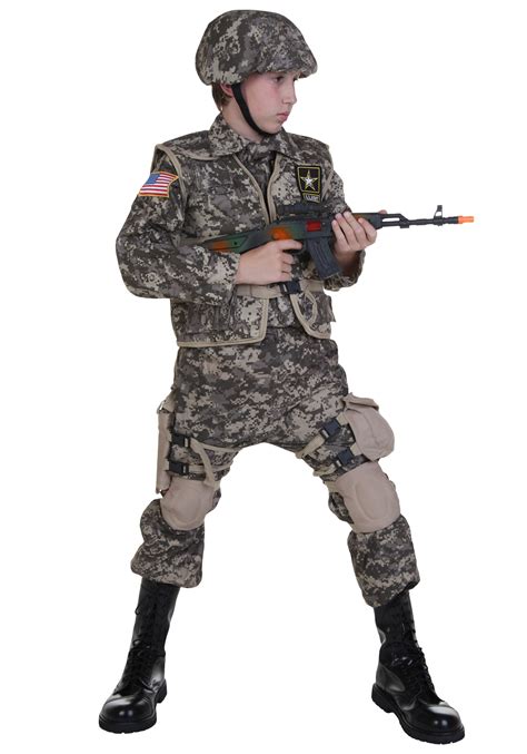 Kids Deluxe Army Ranger Costume - Halloween Costumes