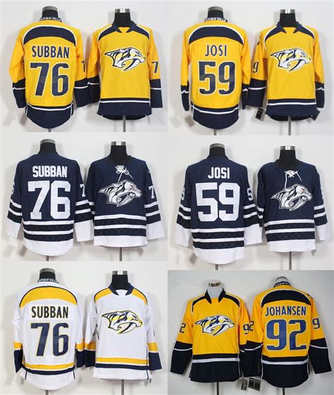 Online Cheap Hot Nashville Predators Ice Hockey Jerseys #76 P.K Subban ...