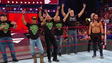 D-Generation X & The Kliq Aid Seth Rollins Against The O.C. (Original Club) on Raw Reunion ...