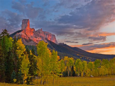 Chimney Rock : Near Owl Creek Pass, Uncompahgre Wilderness Area, Colorado : William Dark Photography