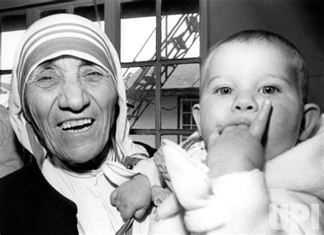 Mother Teresa Helping Children