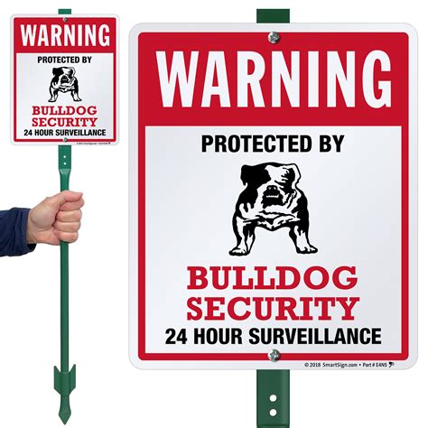 Home Security Signs | Home Security System Signs for Yard