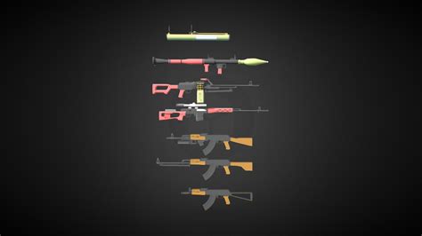 AK - 3D model by ivandzhoccer [b987eed] - Sketchfab