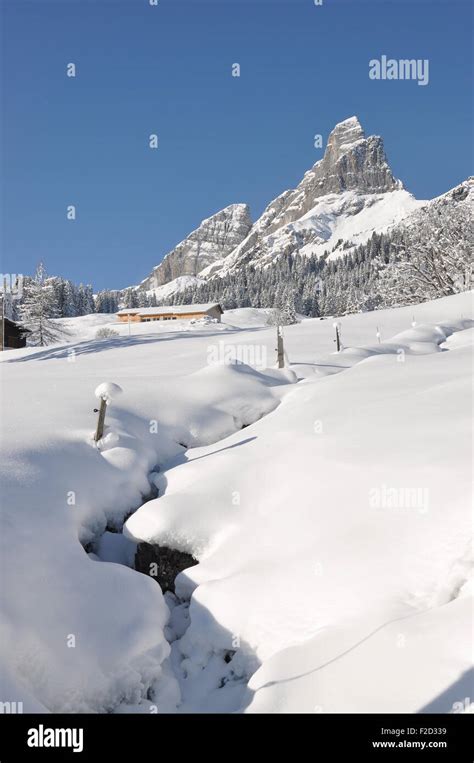 Alpine scenery, Switzerland Stock Photo - Alamy