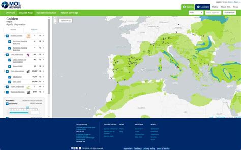 Greenapps&web | Map of Life, the biodiversity in your hand - Greenapps&web