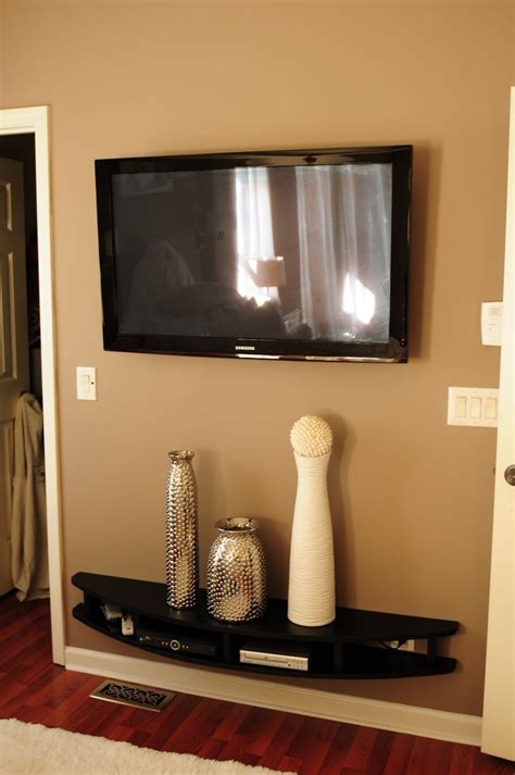 Best Small Tv Wall Mount | Tv wall shelves, Wall mounted tv, Wall mounted shelves