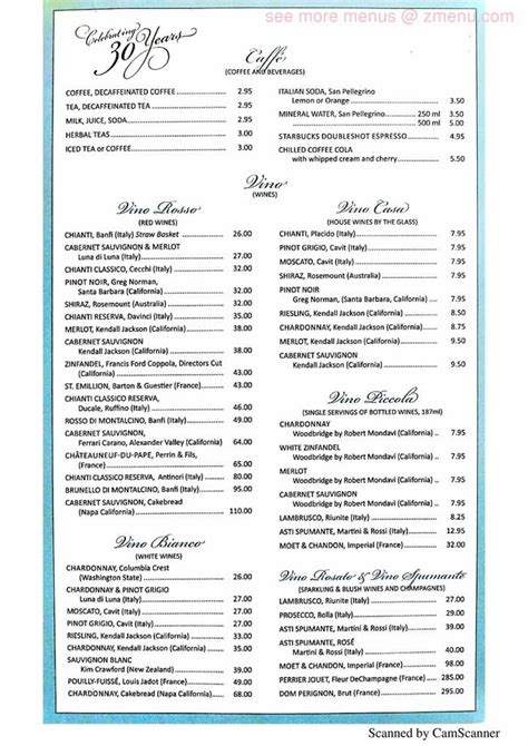 Online Menu of Michael's Restaurant Restaurant, Auburn, New York, 13021 - Zmenu