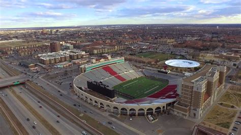 Texas Tech Football - stadium drone footage - YouTube