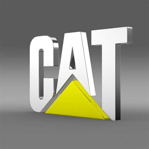 Caterpillar Logo - 3D Model by Creative Idea Studio