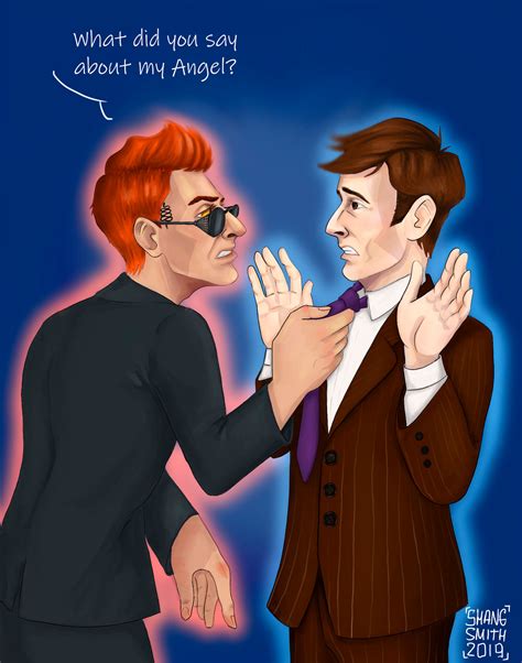 Good Omens x Doctor Who crossover by ShaneSmithArts on DeviantArt