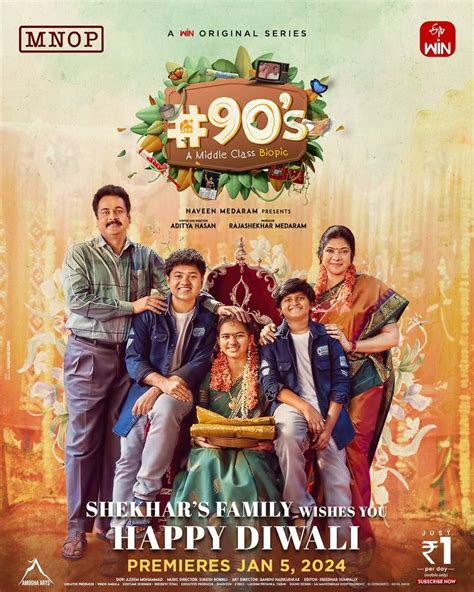 #90’s - A Middle Class Biopic Telugu Web Series Streaming Online Watch on ETV Win