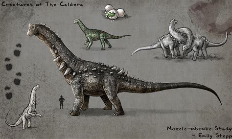 Caldera Mokele-mbembe Study by EmilyStepp on DeviantArt