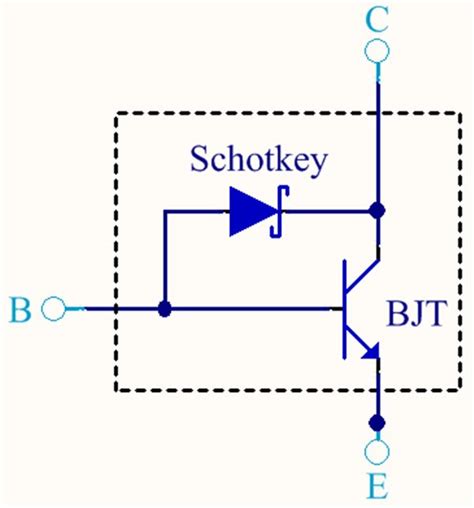 Schottky Diode Schematic Symbol