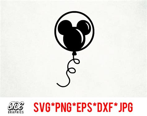 Mickey Mouse Balloon Svg - photos and vectors