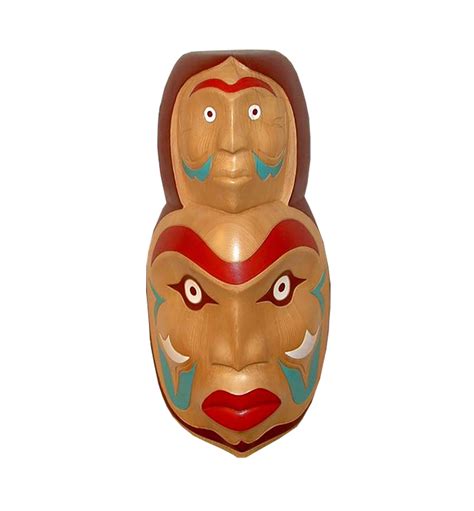 Potlatch Ceremonial Mask - Canadian Indigenous Art Inc.