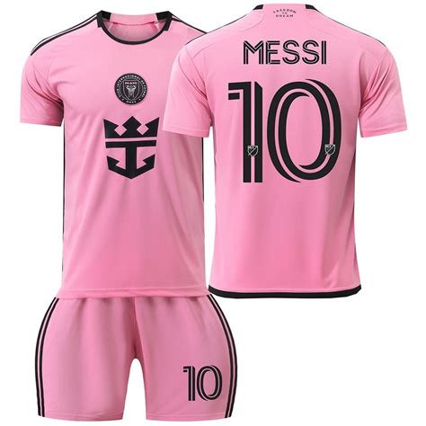 Mens/Kids 2024 Miami FC Soccer #10 Messi Jersey Soccer Jerseys Fans ...