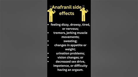 Anafranil Uses, Side Effects & Warnings - Antidepressant Medication Overview - YouTube