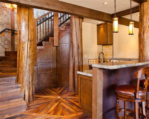 Rustic Basement Home Design Ideas, Pictures, Remodel and Decor