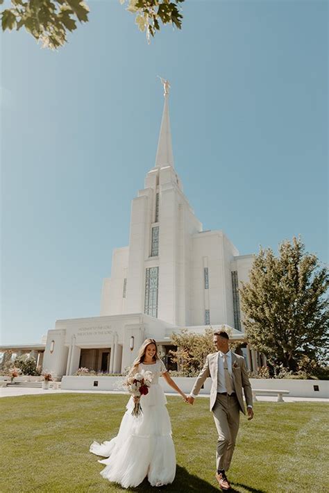 RExburg Idaho Temple Wedding - Kelly Canyon Ski Resort Wedding ...